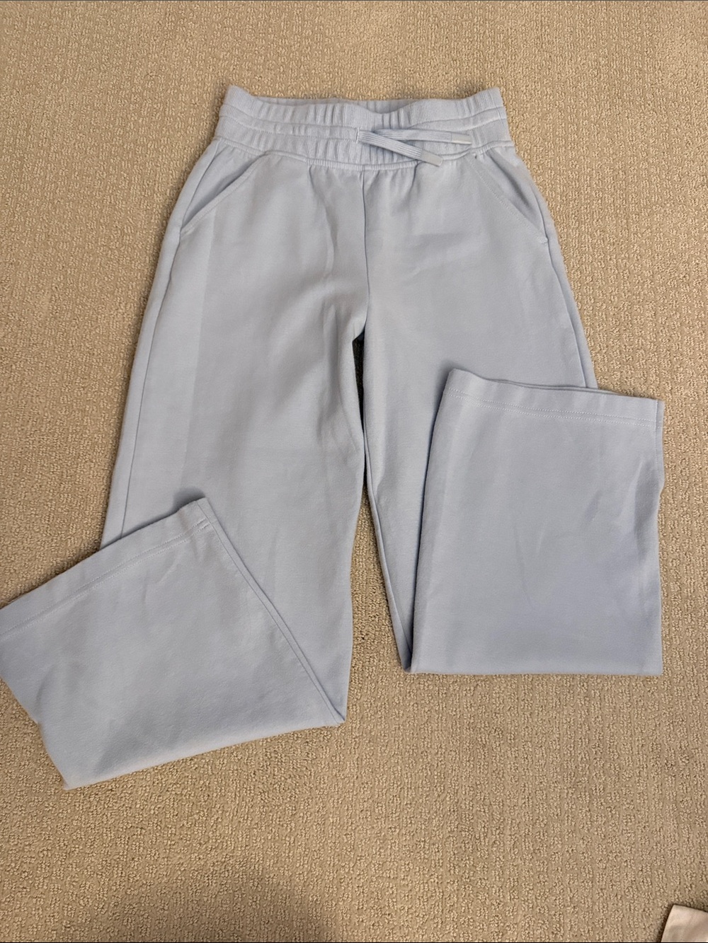 Old Navy Light Blue Kids Wide-Leg Sweatpants